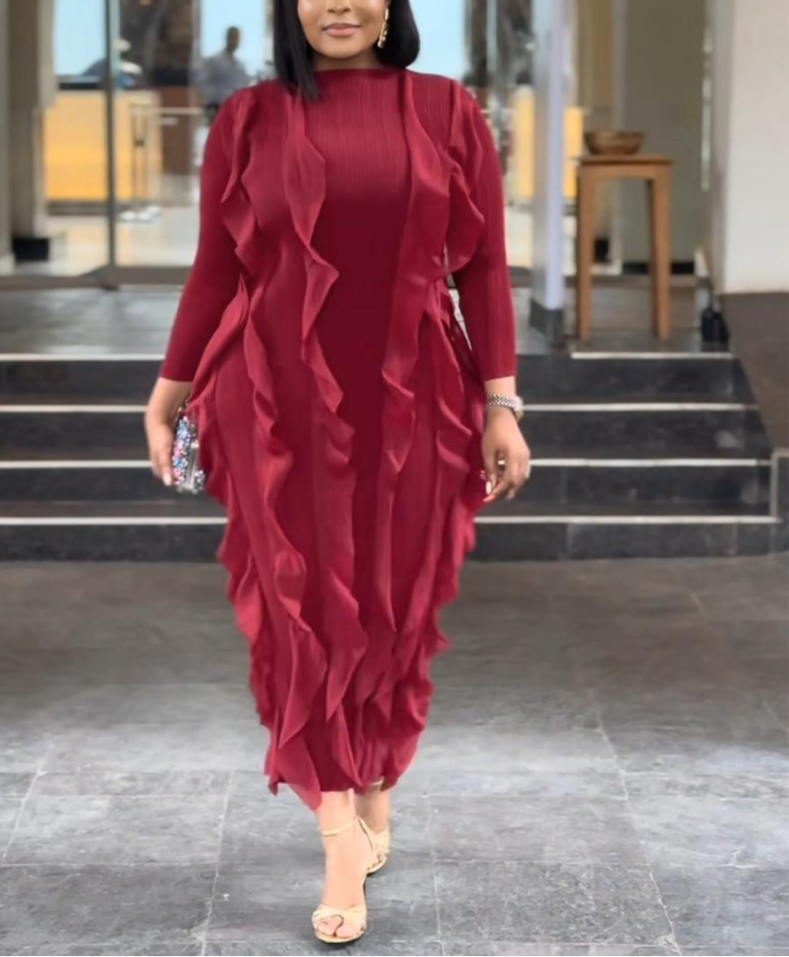 Rosetta Ruffles Dress