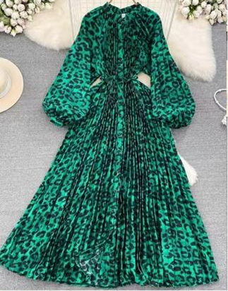 Nkay Pleats Maxi Dress