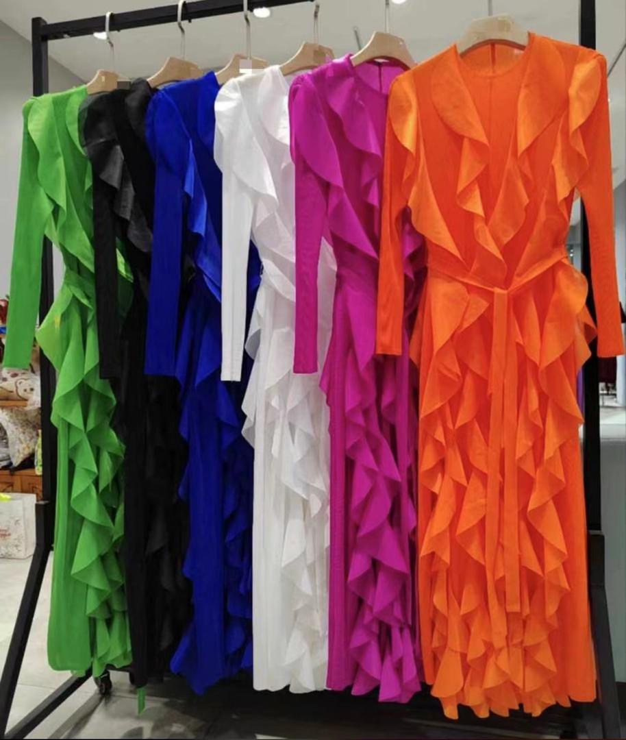 Rosetta Ruffles Dress