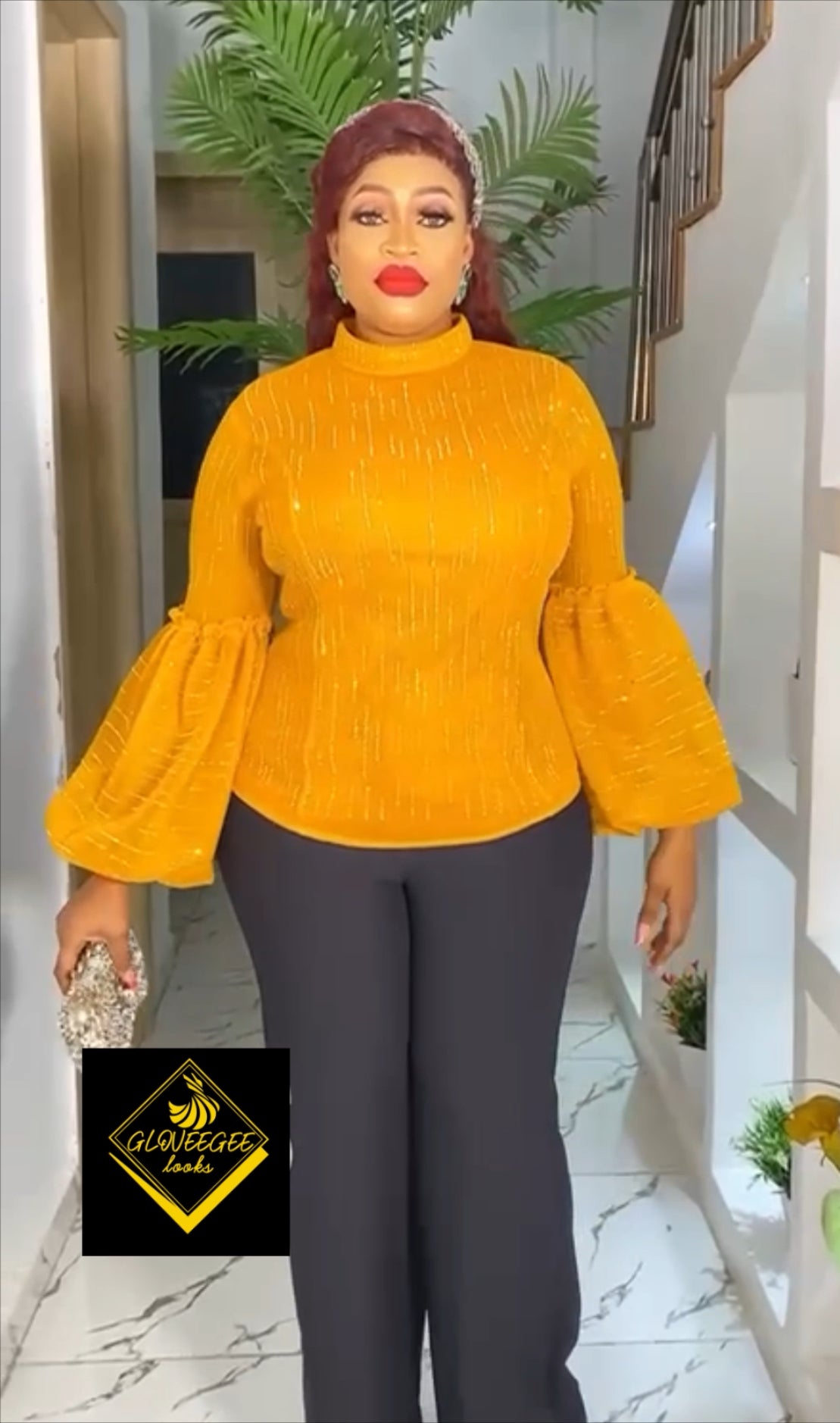 Elegant Bell Sleeves Top