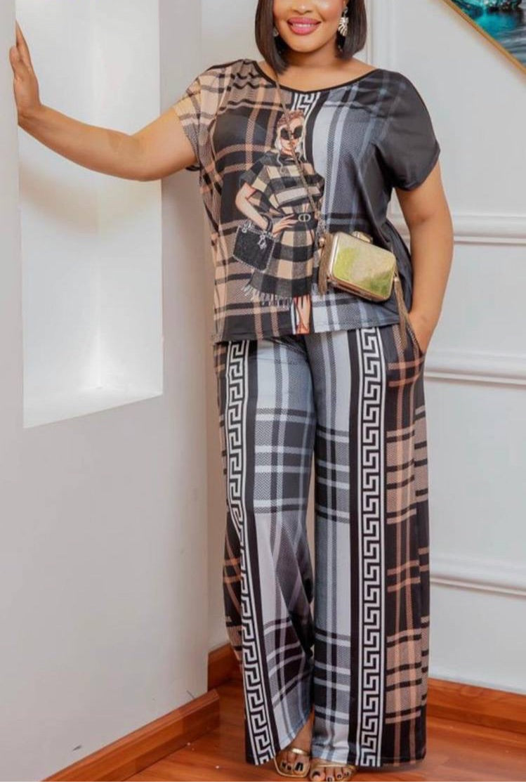 Designer Matching Pant Set