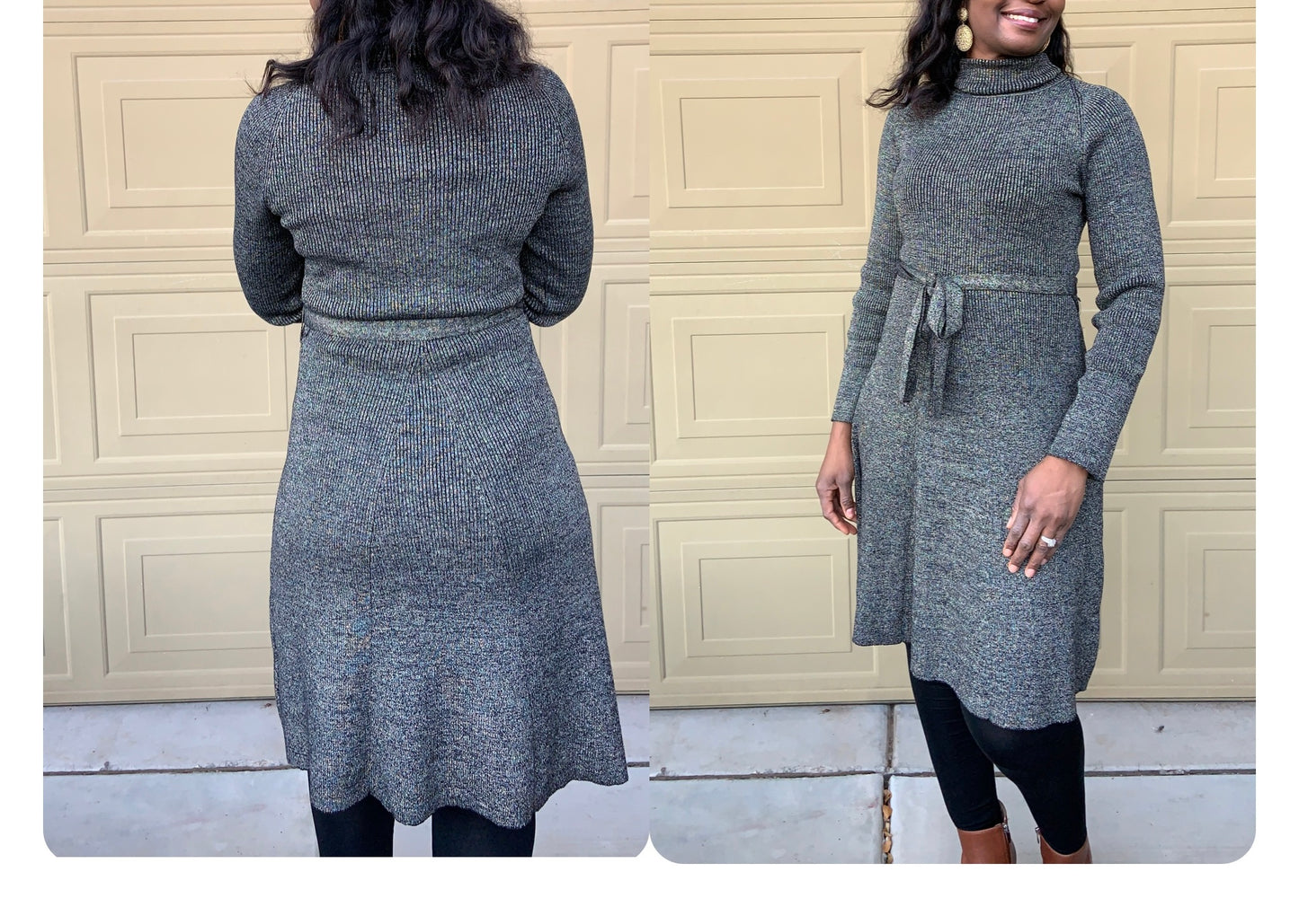 Beautiful Sweater Dress, Alex Marie Turtle neck