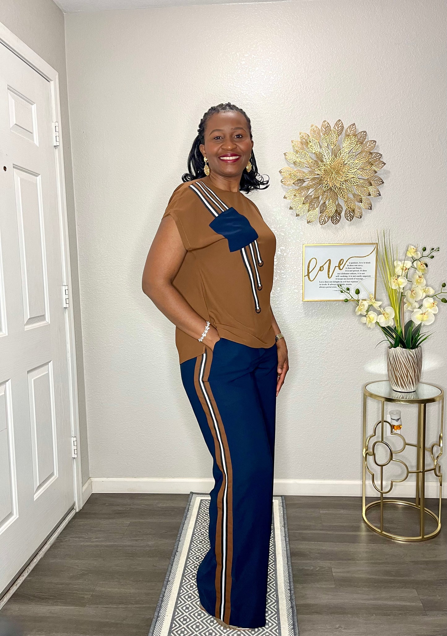 Classy 2 piece pant set