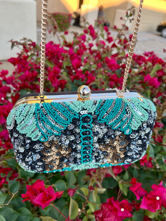 Embellished Clutch Purse